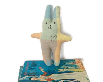 Baby Rattle Bunny Rabbit Soft Toy Plushie for Baby