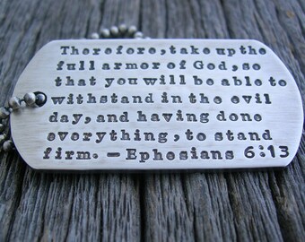 Men's Dog Tag Necklace, Sterling Silver Necklace, Military Dog Tag, Personalized Necklace, Personalized Jewelry, Gift for Him
