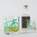 VITAL BIKE GLASSWARE screen printed bicycle glasses: rocks / old fashioned (or) pint size