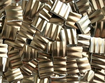 Mosaic Tiles-Tarnished Gold -Ribbed-100 tiles-Sale