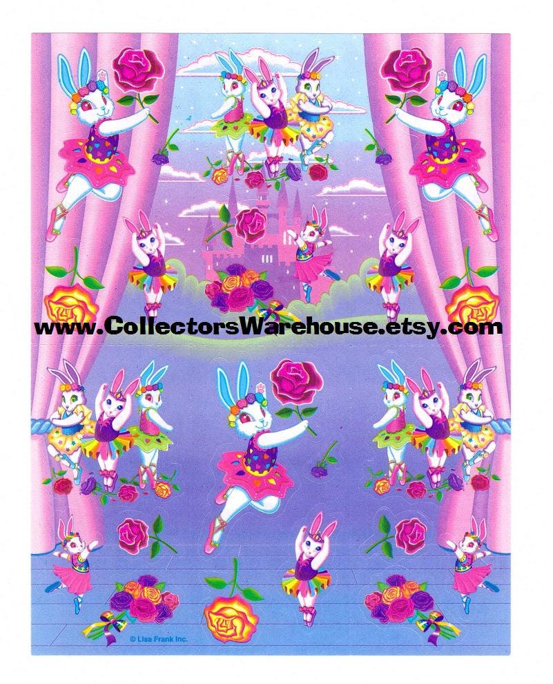 lisa frank ballerina bunny