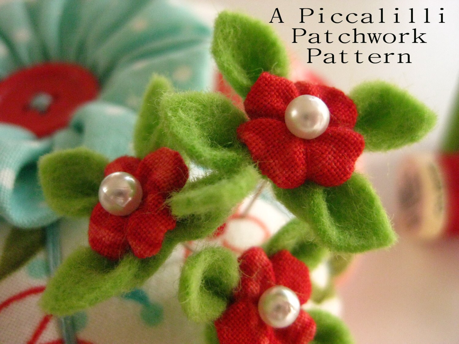 Decorative Pin Tutorial PDF INSTAND DOWNLOAD Bitty Blossom