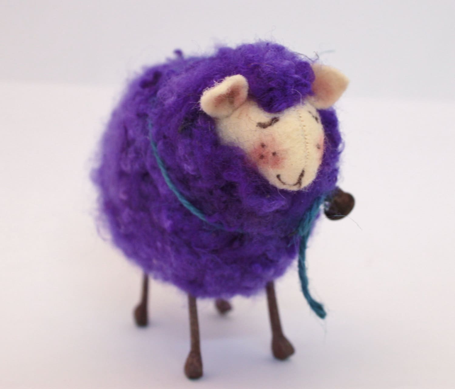 purple sheep stuffed animal