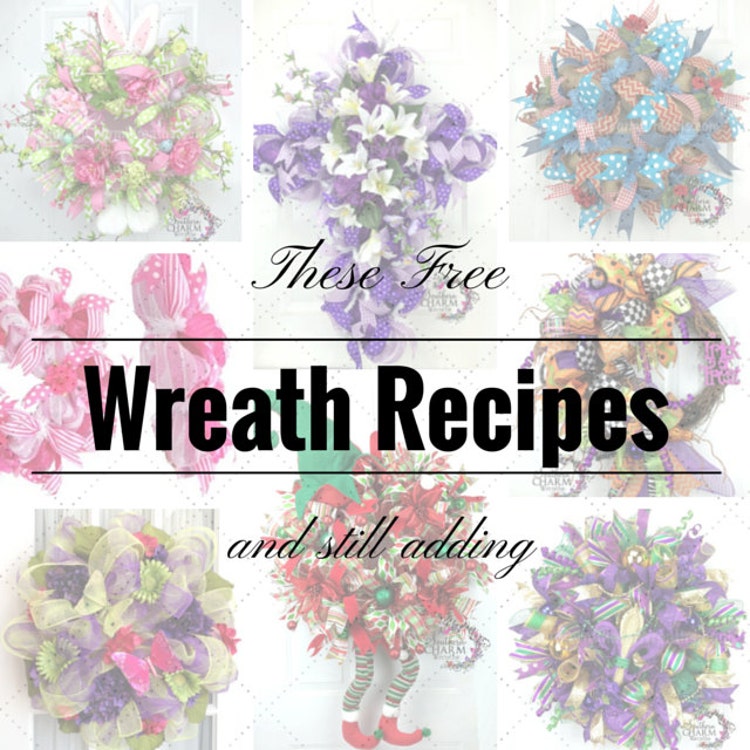 How to Make a Mesh Wreath How to Make a by SouthernCharmWreaths