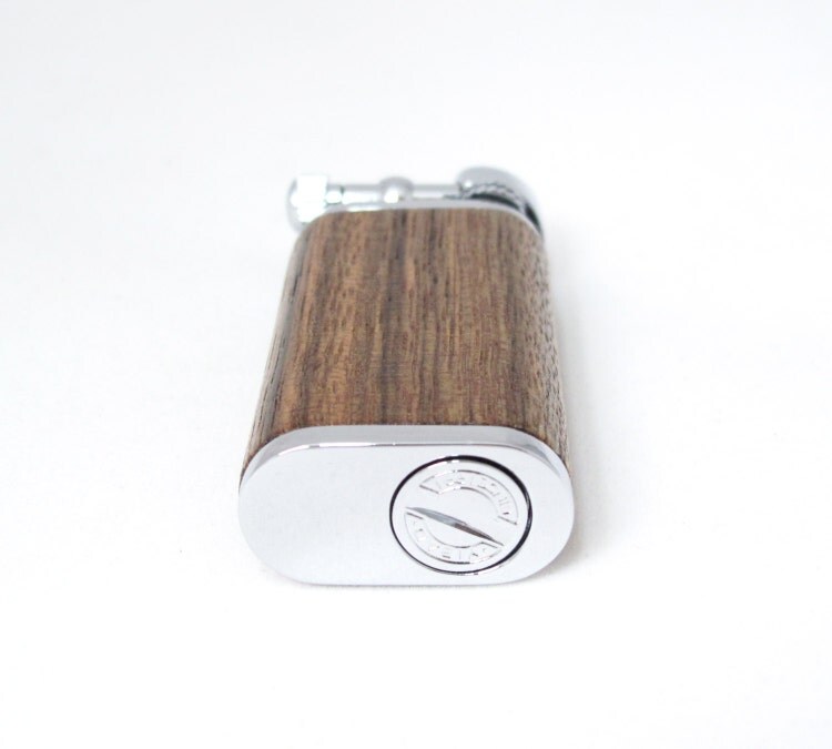 Exotic Paldaou Wood Antique Style Butane Lighter by LinzZuelich