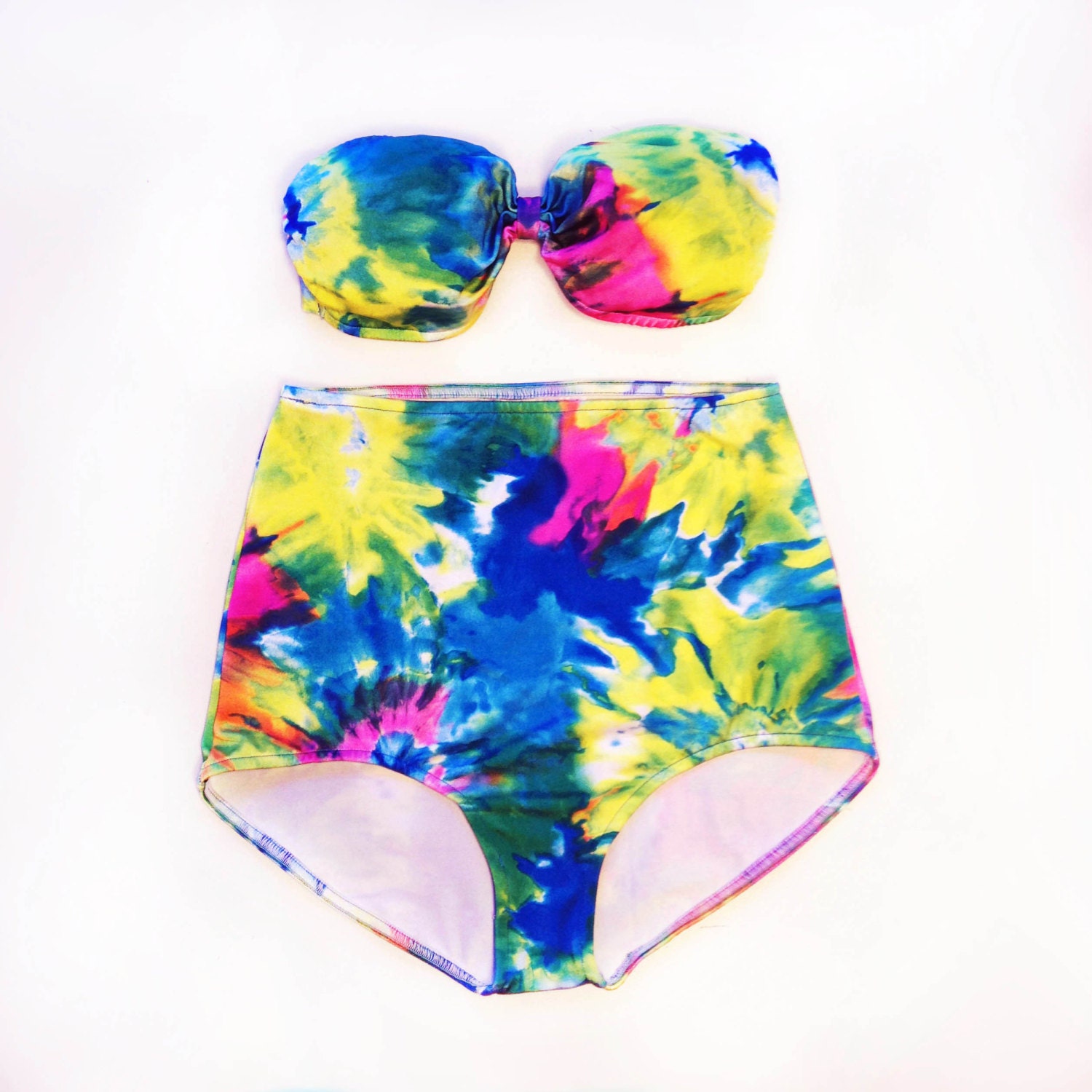 womens tie dye bathing suit