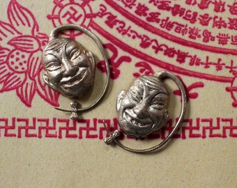 Oxidized Brass Unusual Buddha Findings