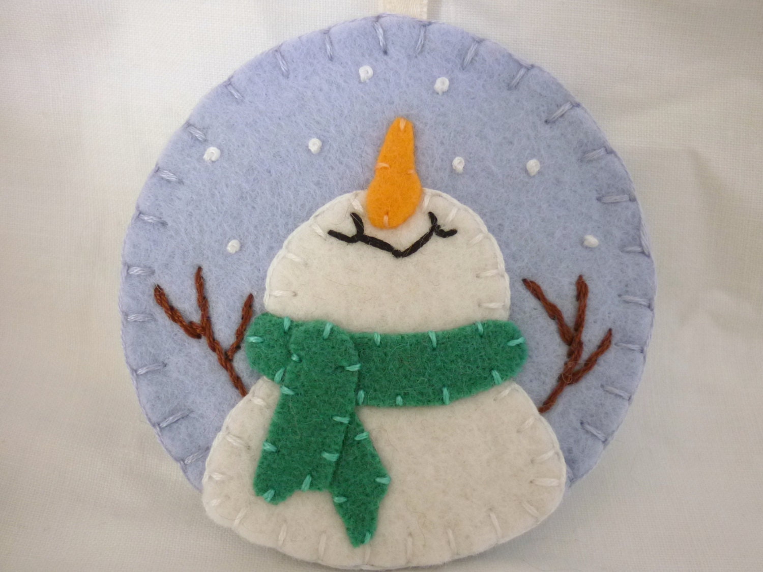 felt snowman ornament wool christmas decoration primitive felt snowman ornament wool christmas decoration primitive