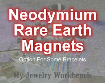Neodymium Rare Earth Magnets. Set of 2 or 4 Magnets