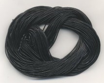 Scuba Black Leather Cord main image 0