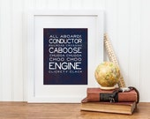 Vintage Nautical Wheel Distressed Print by littleredflag on Etsy