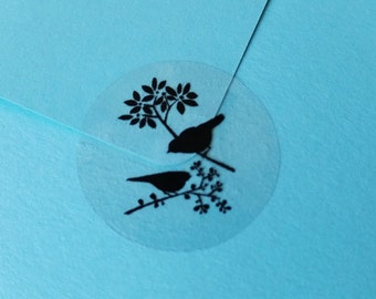 Silver wedding stickers for invitations
