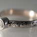 Sterling Silver Bezel Set Cubic Zirconia Ring
