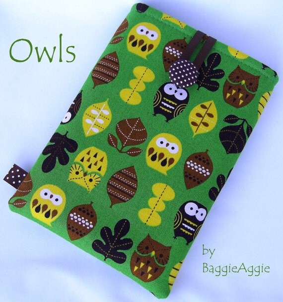 OWLS Tablet Case for iPad Mini, Kindle Fire, Nexus 7, Galaxy Tab, Nook HD.
