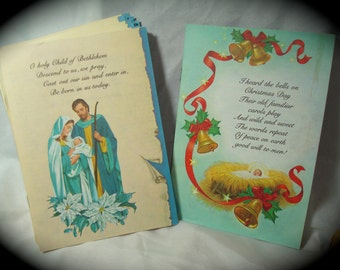1977 Guideposts Magazine Christmas Edition Booklet Cards.
