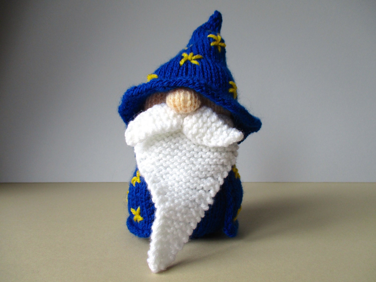 Grumble-Snuff the Wizard toy knitting patterns