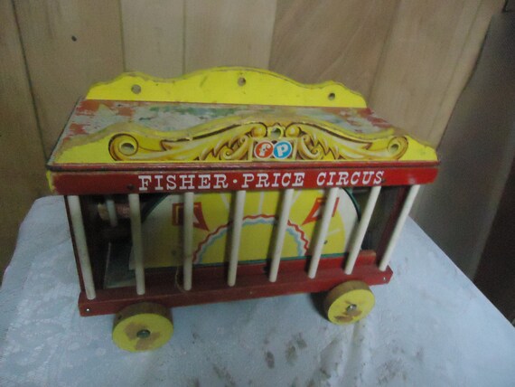 fisher price circus wagon