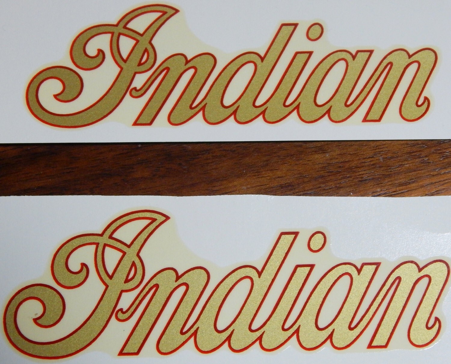 Vintage Transfers Indian Motorcycle Water Slide Transfer Decals