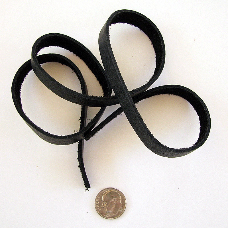 Black Leather Strips