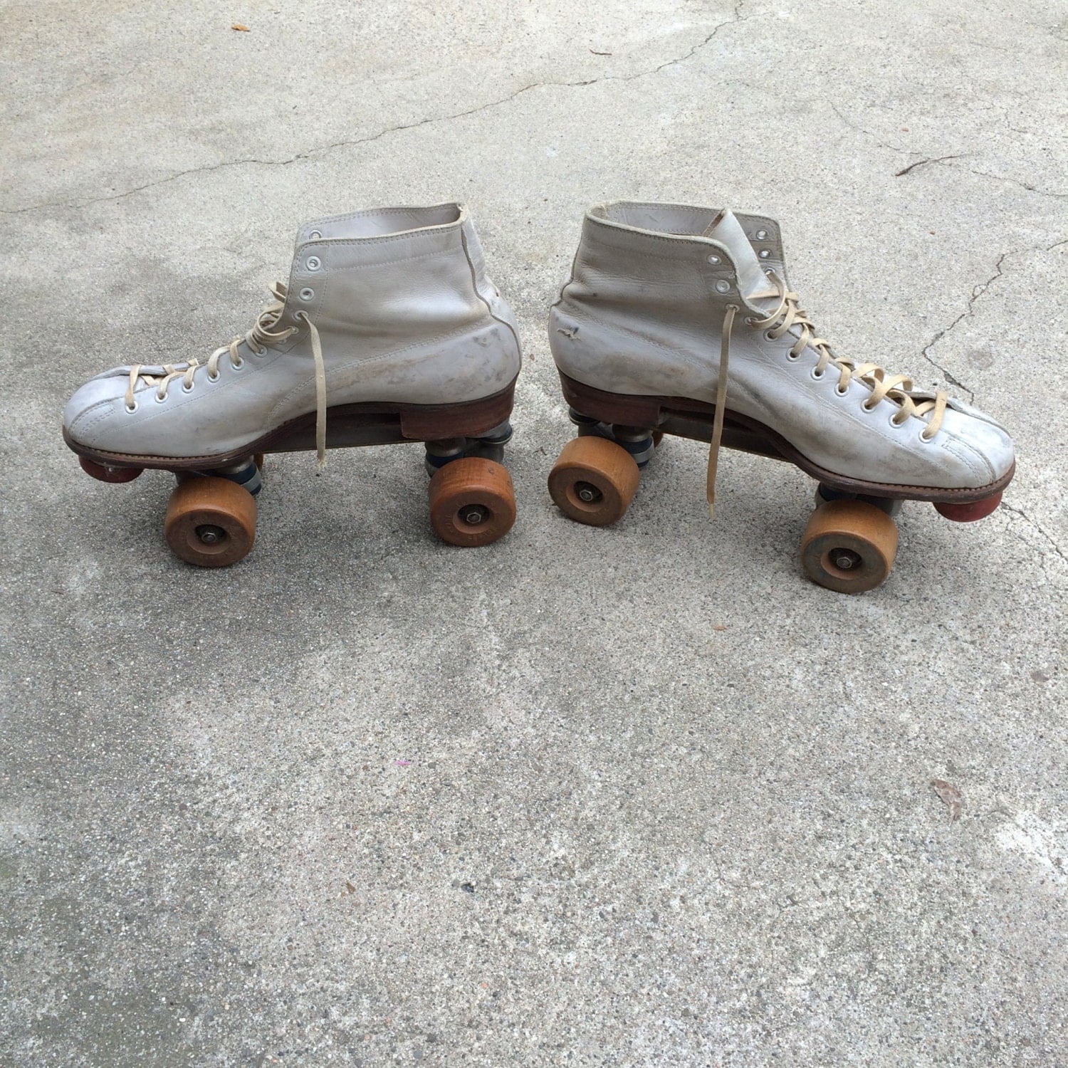 60s 70s Professional Heiser Roller Skates with Hyde Boots