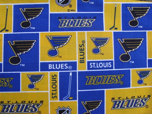 Set of 4 NHL St Louis BLUES Cornhole Bags Corn by CornholeMadness