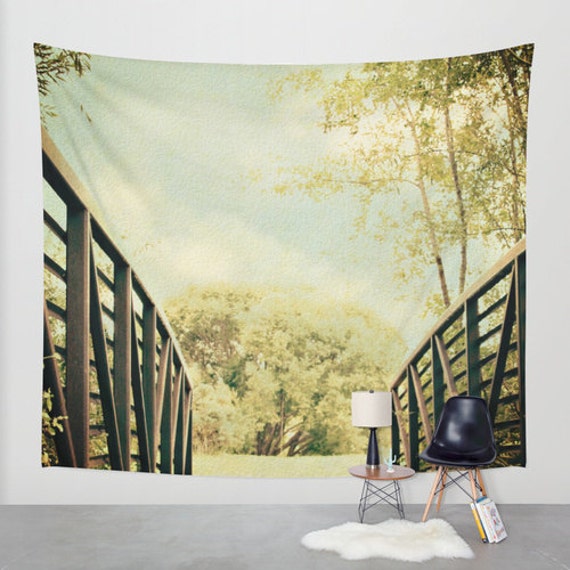 Dorm Tapestry nature wall hanging college by SylviaCPhotography