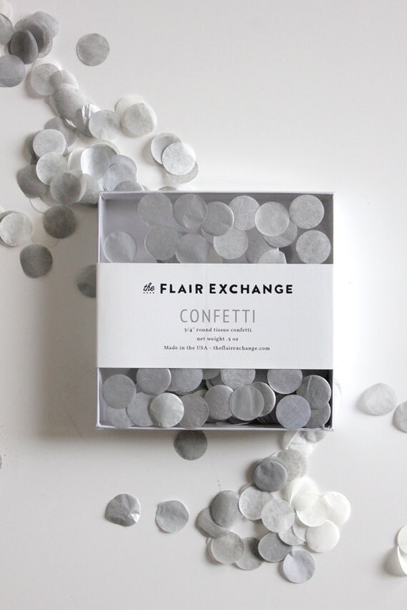 Hand-Cut Confetti - Sterling Il_570xn