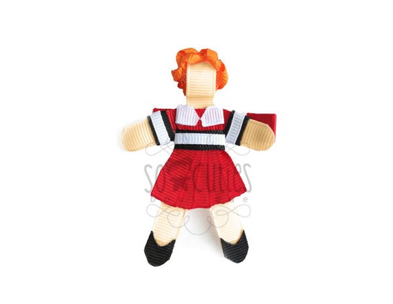 Annie Little Orphan Annie Ribbon Sculpture Hair clip