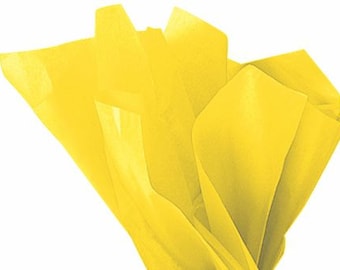 Tissue Paper - 120 Sheets Premium BUTTERCUP