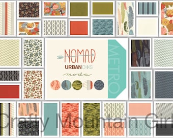 Nomad Charm Pack by Urban Chiks for Moda