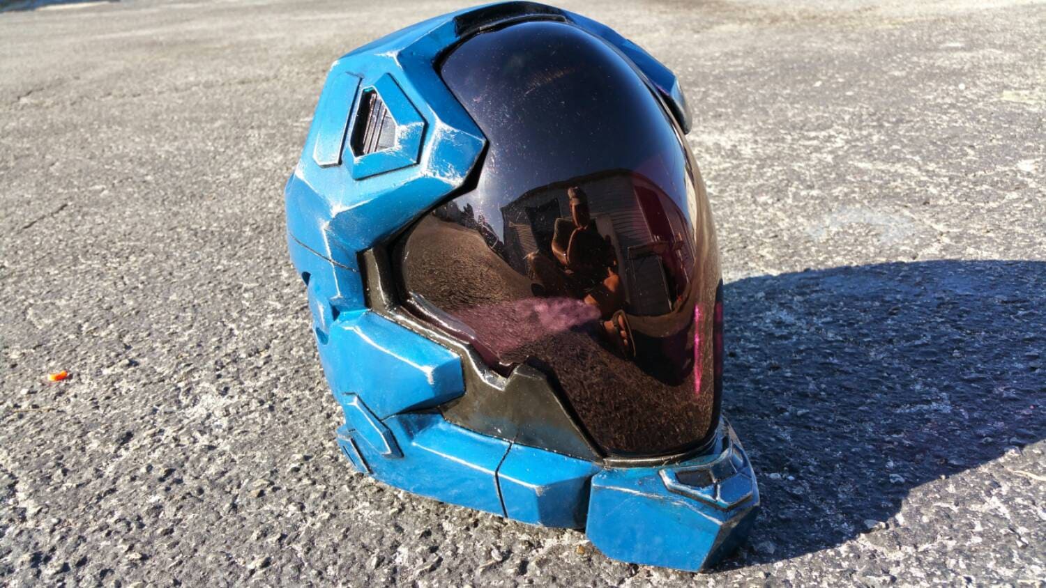 Custom Halo Reach Pilot Helmet Your choice of by JohnsonArmsProps