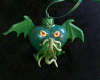 cthulhu ornament etsy cthulhu ornament etsy