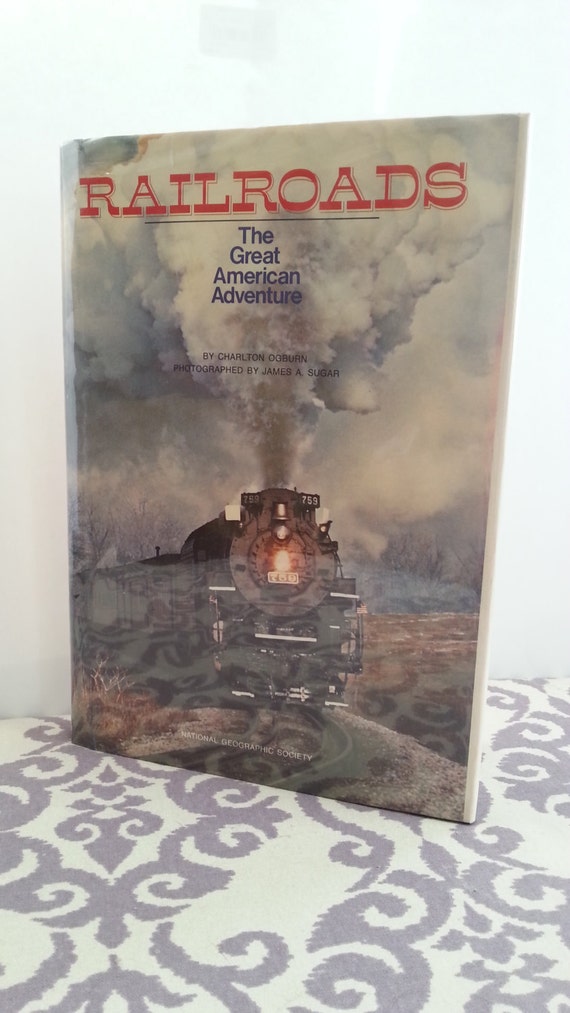 Old Hardcover Book Railroads Trains Used Books For Sale