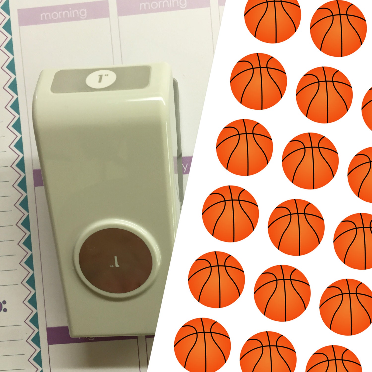 basketball printable sticker Basketball Stickers CopperLensArtistry Printable by Stickers