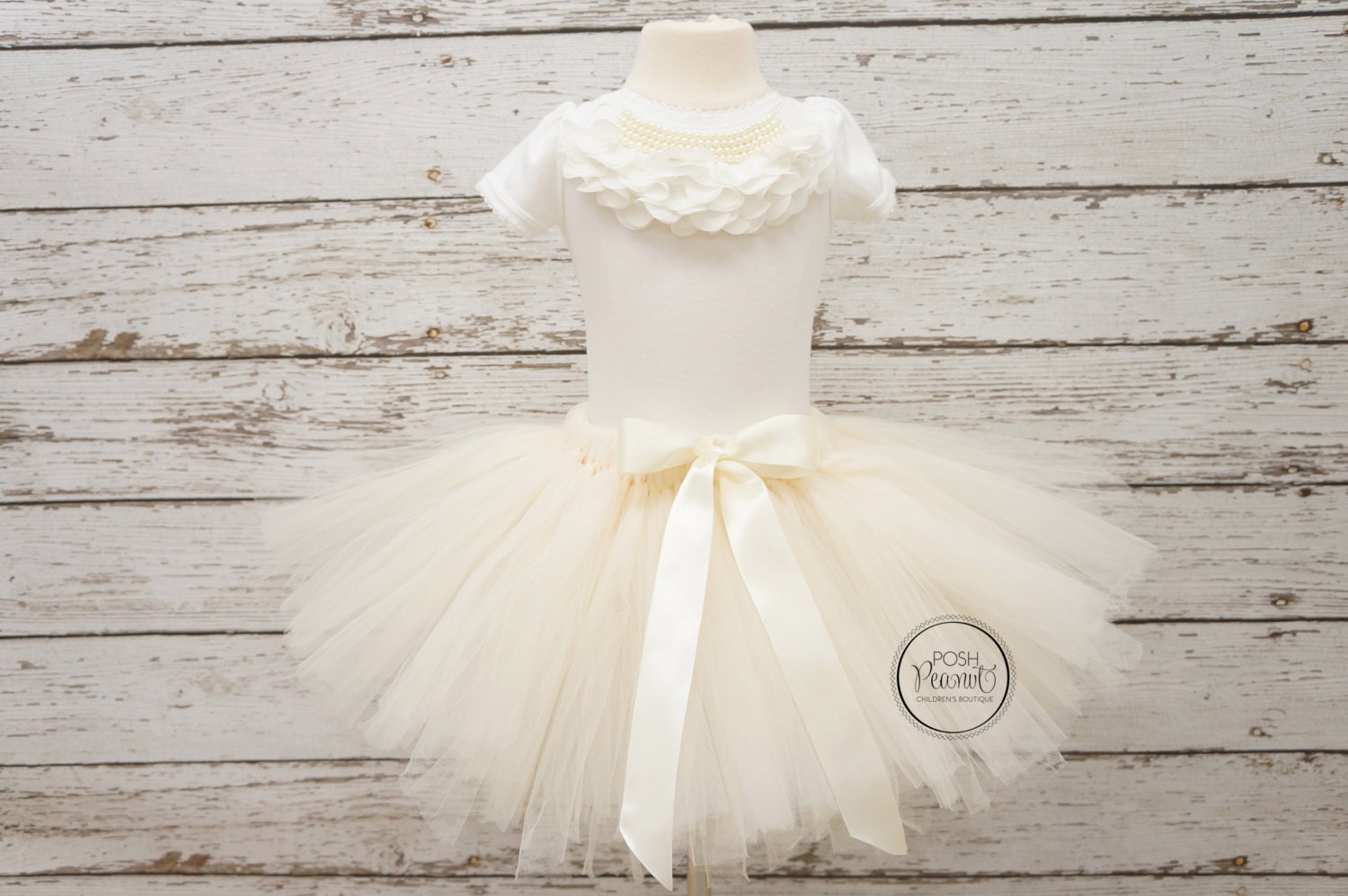ivory tutu set flower girl tutu set ivory tutu dress girls