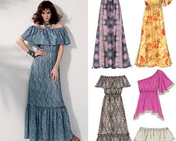 long maxi pattern