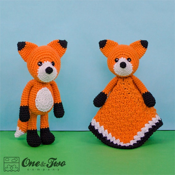 PATTERN: Red Fox Amigurumi Fox Pattern Crochet Tutorial With