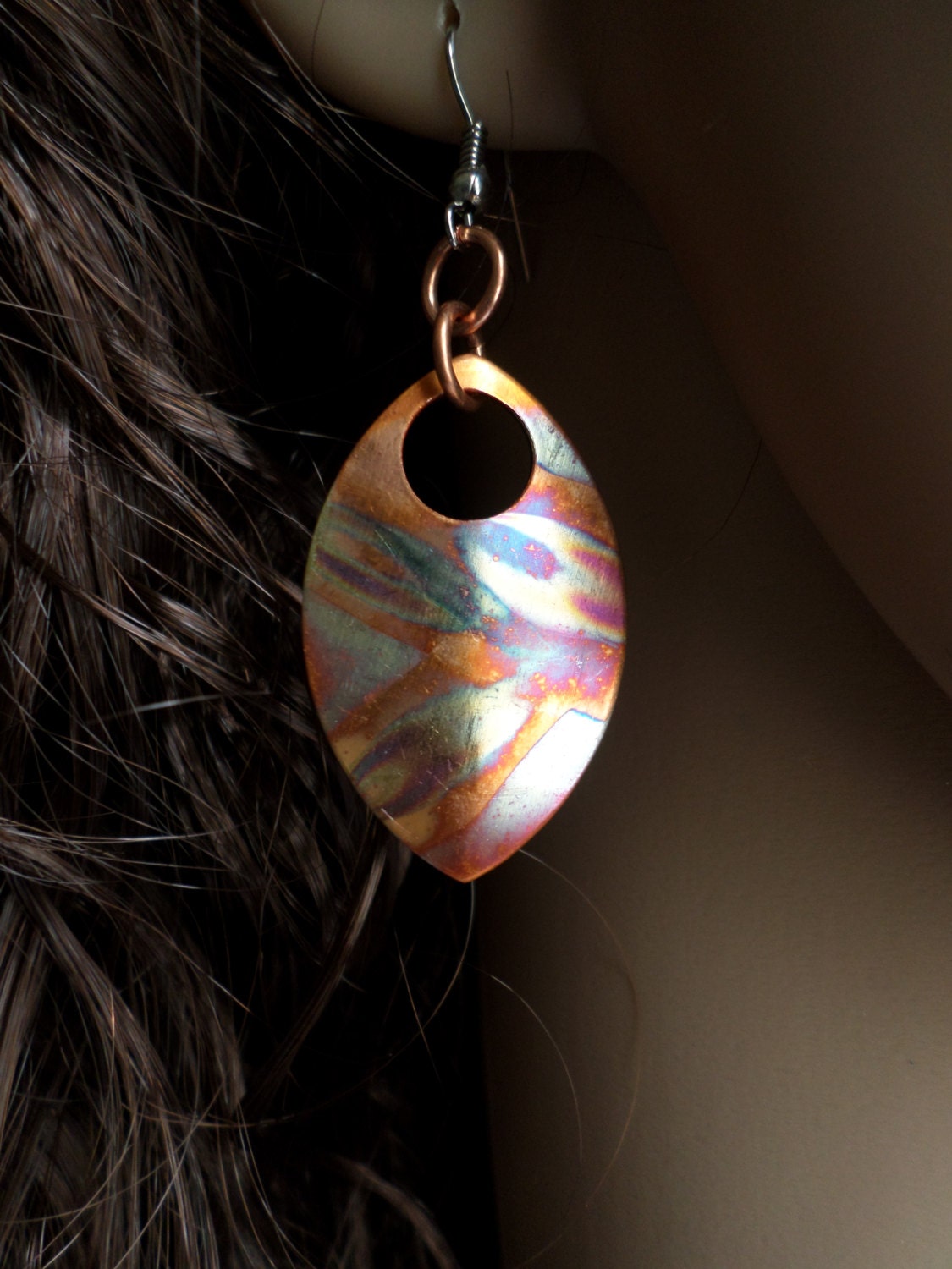 Flame Painted Copper Earrings   Il Fullxfull.692617521 23u5 