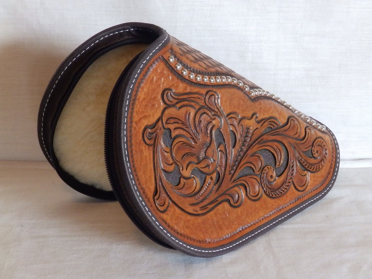 Leather Handcrafted Pistol case