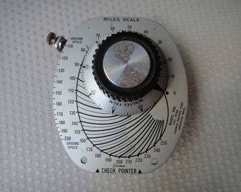 Vintage Gorman Check Pointer Automatic ETA Model 200 Airplane Pilot Instructions