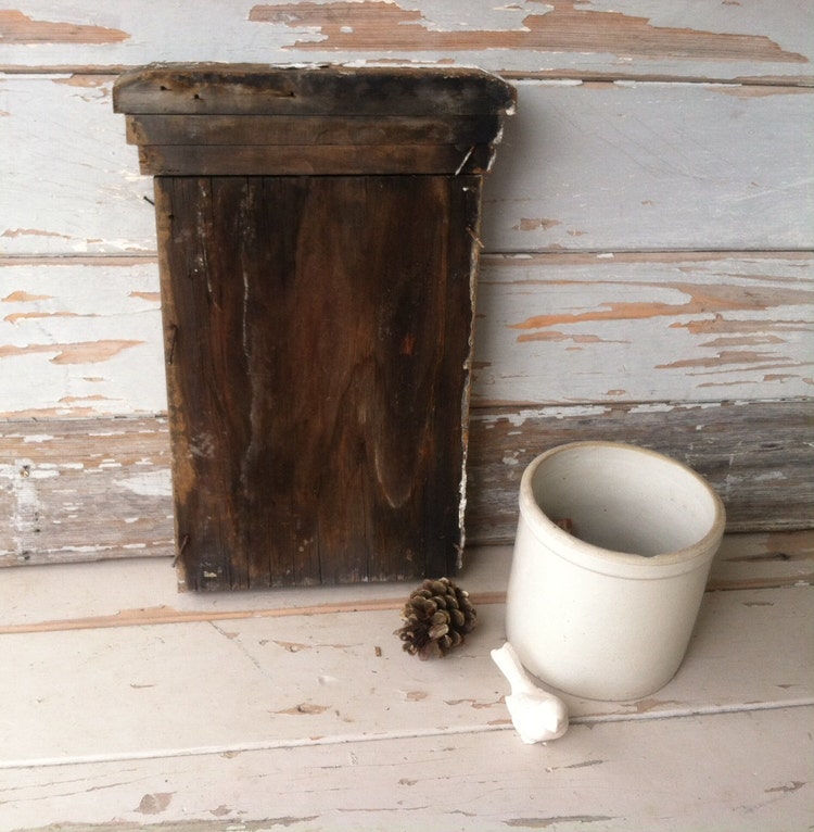 Architectural Wall Pediment Antique Wall by happydayantiques