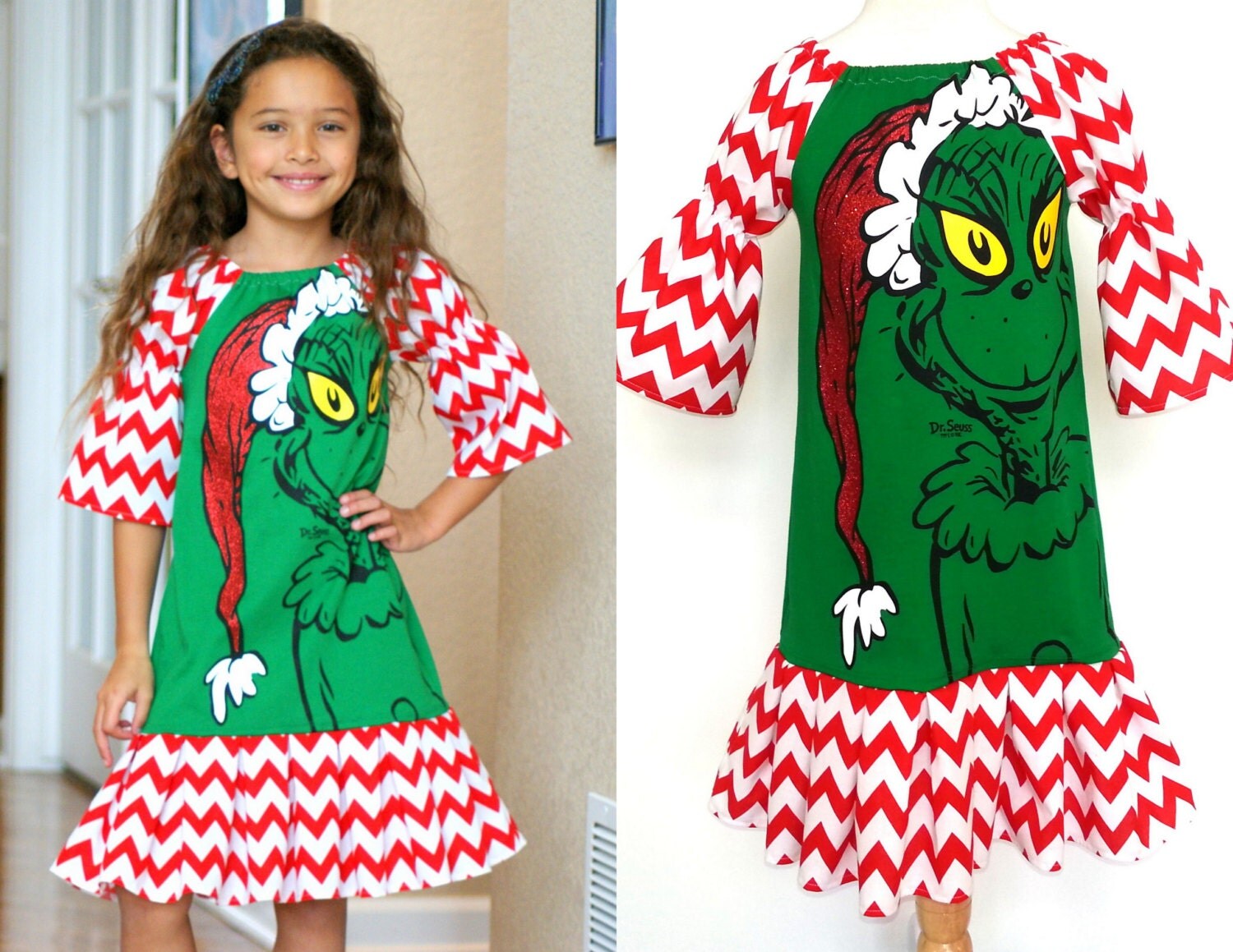 grinch in dress