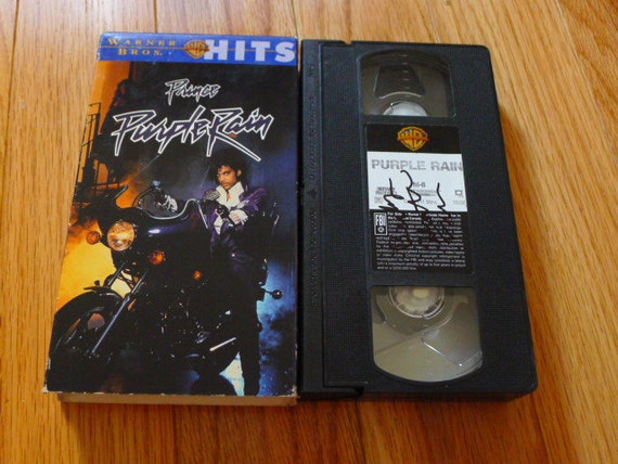 PRINCE Purple Rain VHS tape movie soul funk R&B by BonanzaRecords