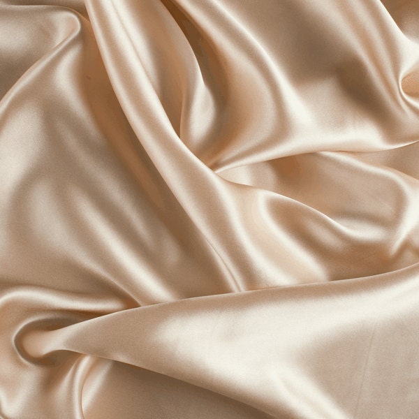 Champagne stretch satin body design