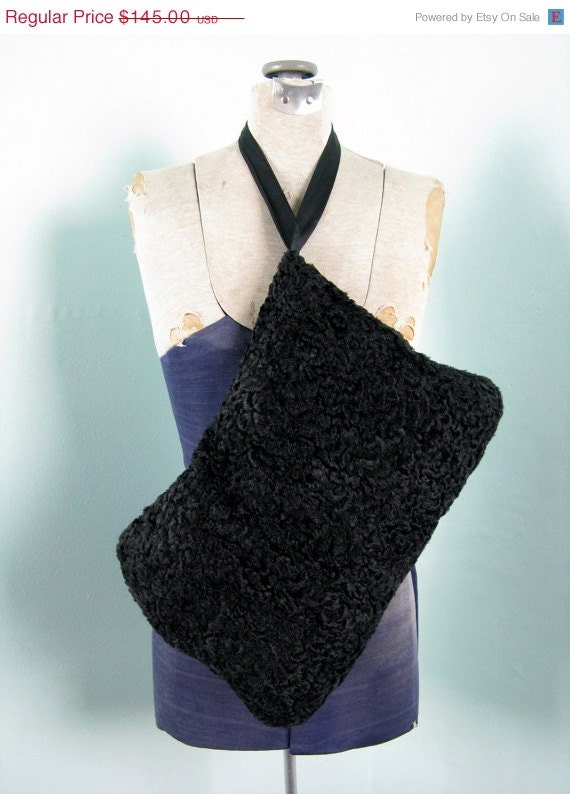 Wool Purse & Muff | 1940s