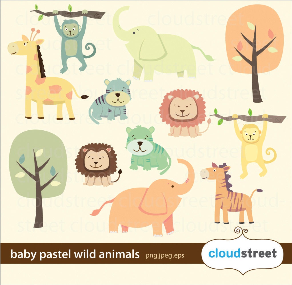 clipart pictures of wild animals - photo #25