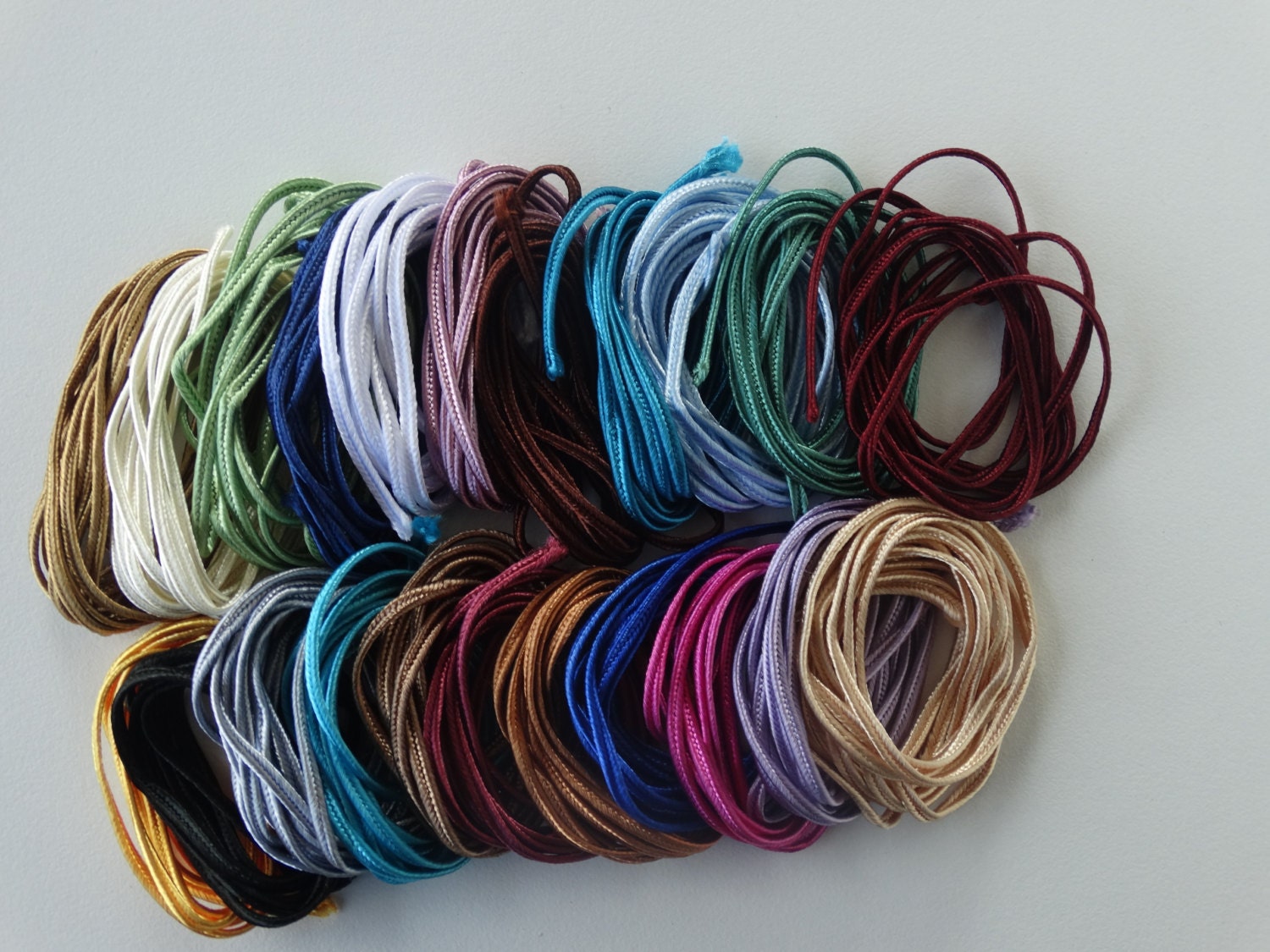 SALE Soutache Braid MINI SET 20 colors 1 meters each