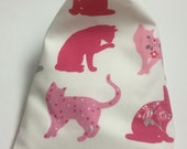 Fabric iPad cat theme cushion with removable cover gadget cushion beanie handmade gifts for teens gifts for her etsy uk