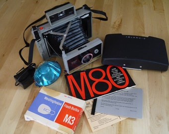 Vintage Polaroid Land Camera M80 Coutdown Automatic