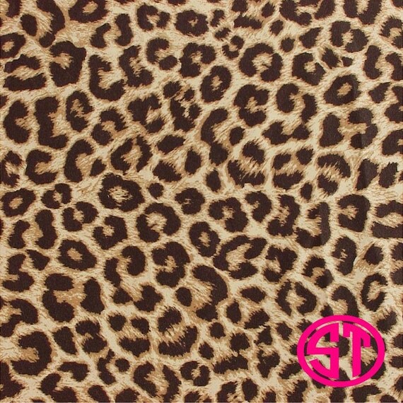 leopard print printed vinyl or htv to use by southerntreasuresms